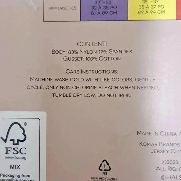 New! Halston 4 pack Bikini Underwear Black Nude/Beige No Show XS Panties - Picture 11 of 12